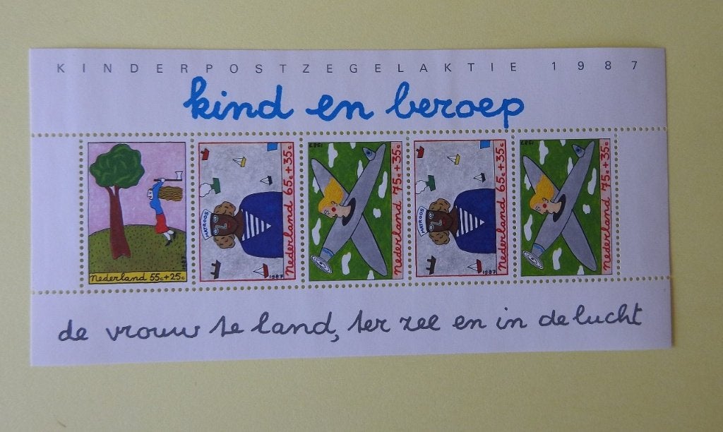 Kinderpostzegels Nederland  1987, Verzenden, Na 1940, Postfris