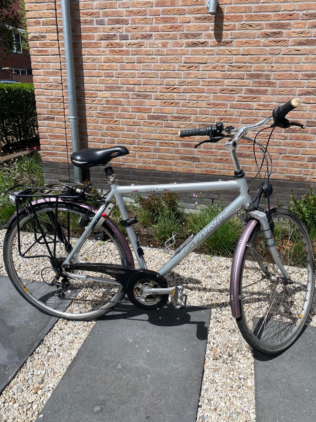Giant herenfiets met versnellingen, Ophalen, Gebruikt, Giant, Versnellingen