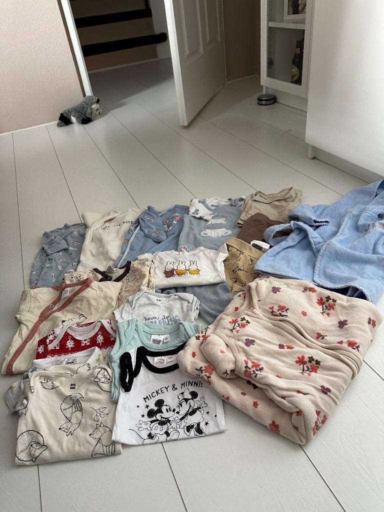 Babykleding maat 50/56, Ophalen, Gebruikt, Maat 50