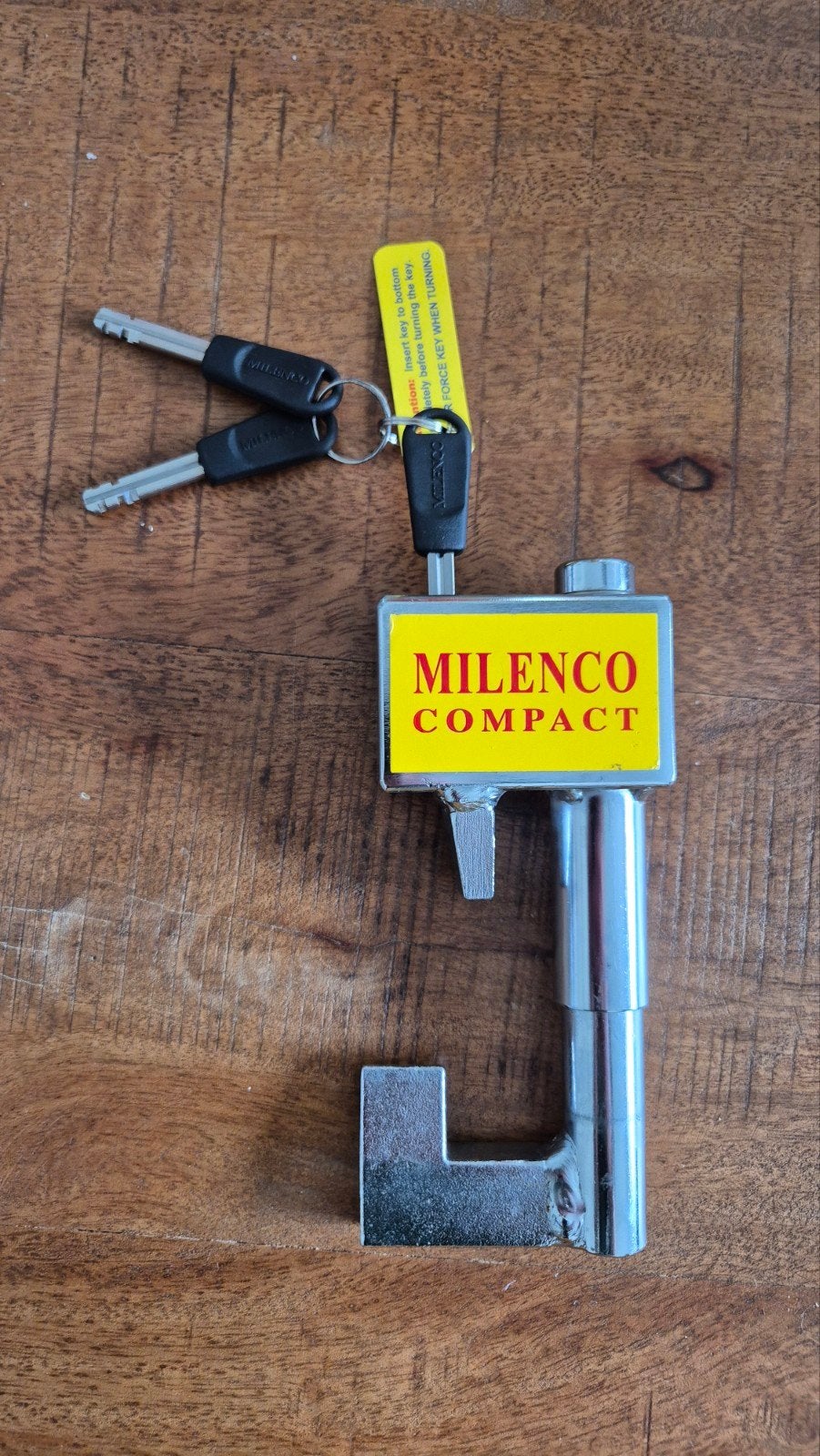Milenco Compact SCM Disselslot Caravan/Aanhanger, Ophalen of Verzenden, Zo goed als nieuw