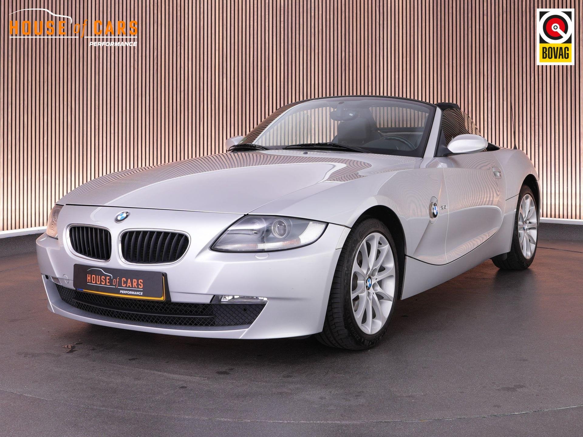 BMW Z4 Roadster 2.5i handgeschakeld|Titan Silber|Oregon lede, Auto's, Open dak, Gebruikt, Zwart, 2497 cc