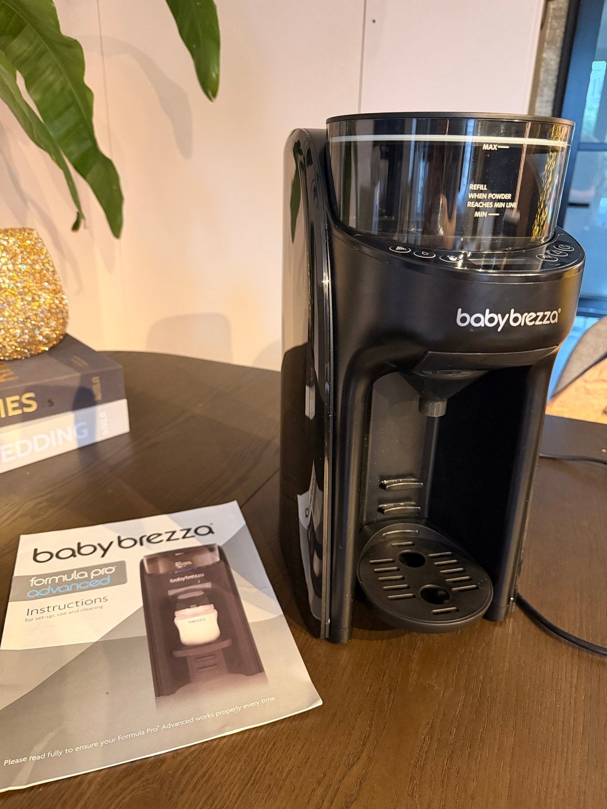 Baby Brezza Formula Pro Advanced Flessenmaker, Automatisch, Ophalen of Verzenden, Zo goed als nieuw, Flessenmaker