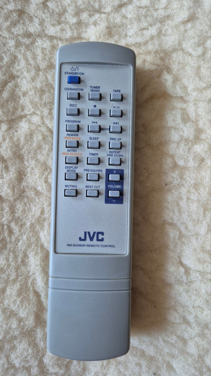 JVC RM-SUXM3R remote controle afstandsbediening, Ophalen of Verzenden, Gebruikt, Origineel