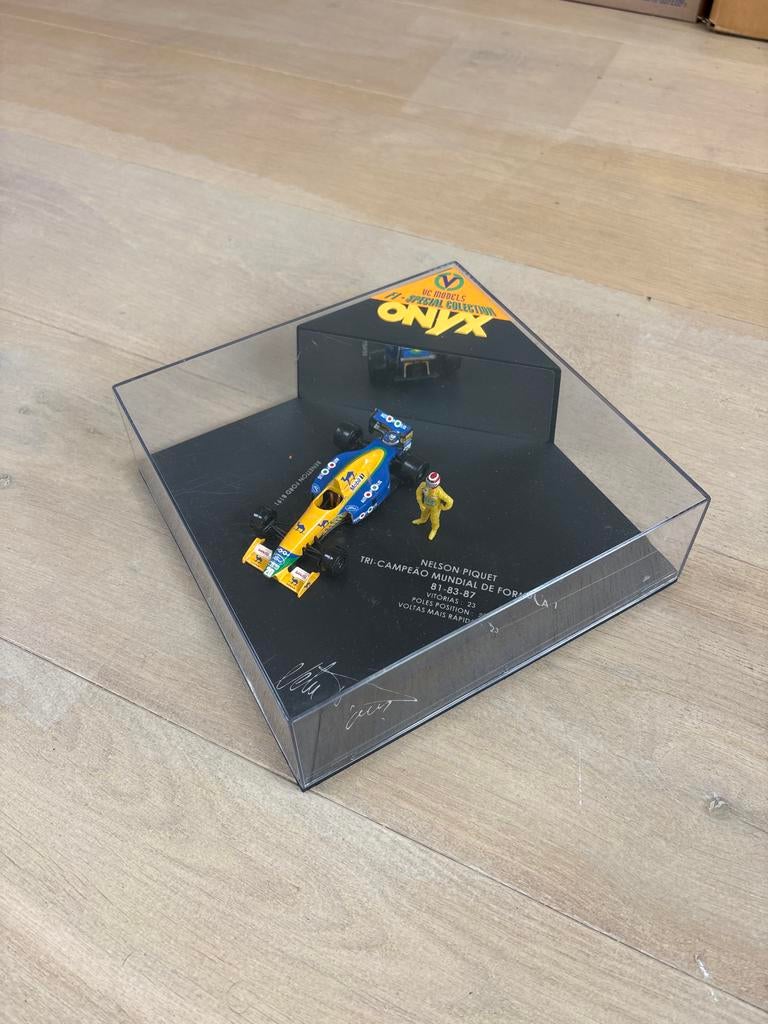 Onyx F1 Special Collection Nelson Piquet Benetton Ford B191, Overige merken, 1:50 of kleiner, Auto, Ophalen of Verzenden
