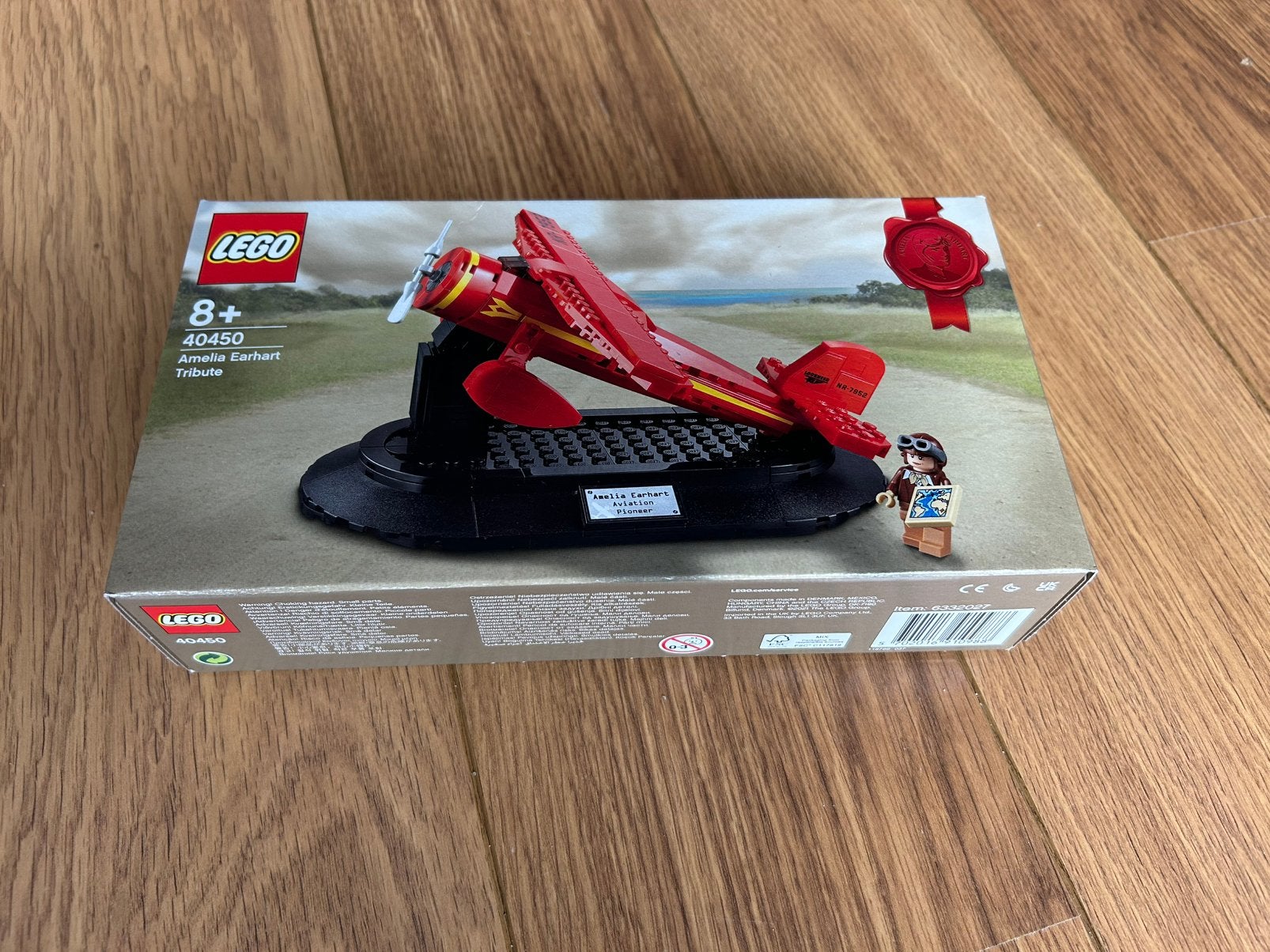 LEGO 40450 Amelia Earhart Tribute *NIEUW* sealed. 🆕, Lego, Nieuw, Ophalen of Verzenden, Complete set