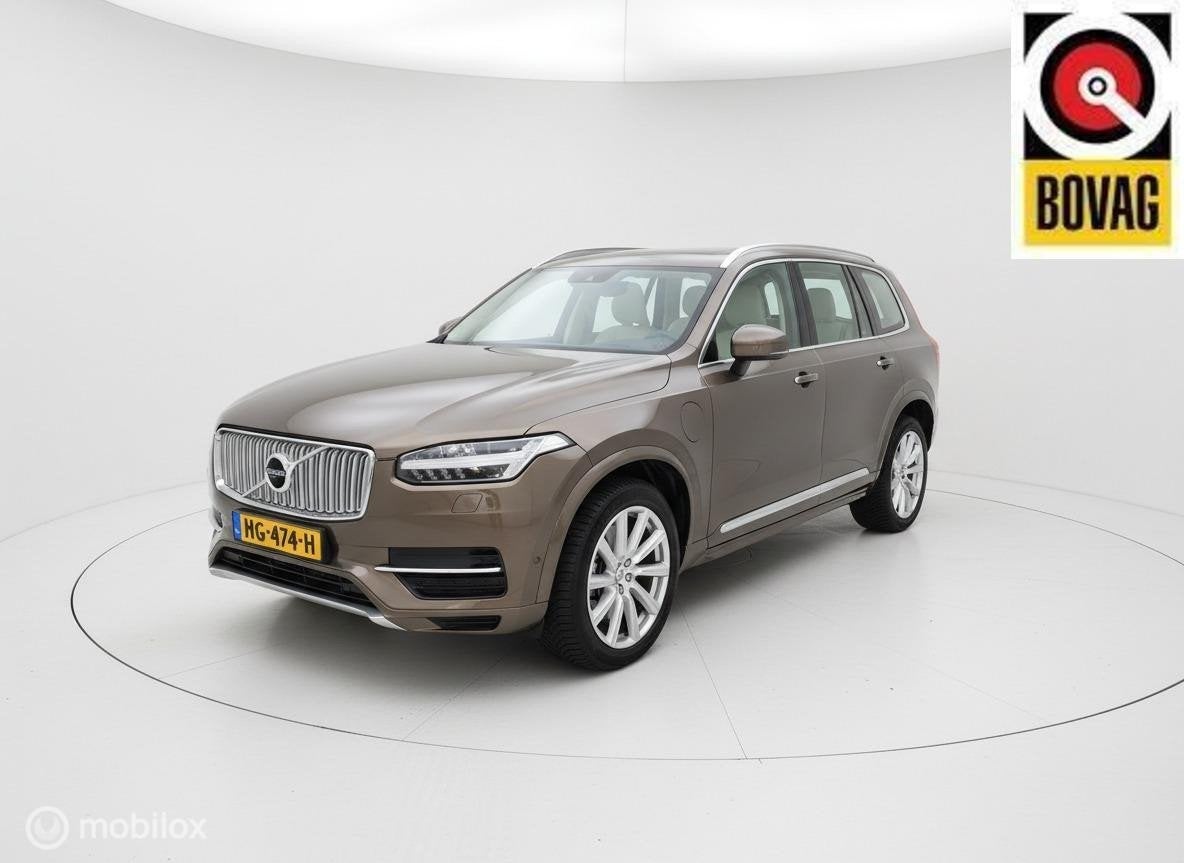 Volvo XC90 2.0 T8 AWD Inscription 1e EIG/NAP/PANO/ACC/7-PERS, Auto's, Dealer onderhouden, Gebruikt, Euro 6, 320 pk