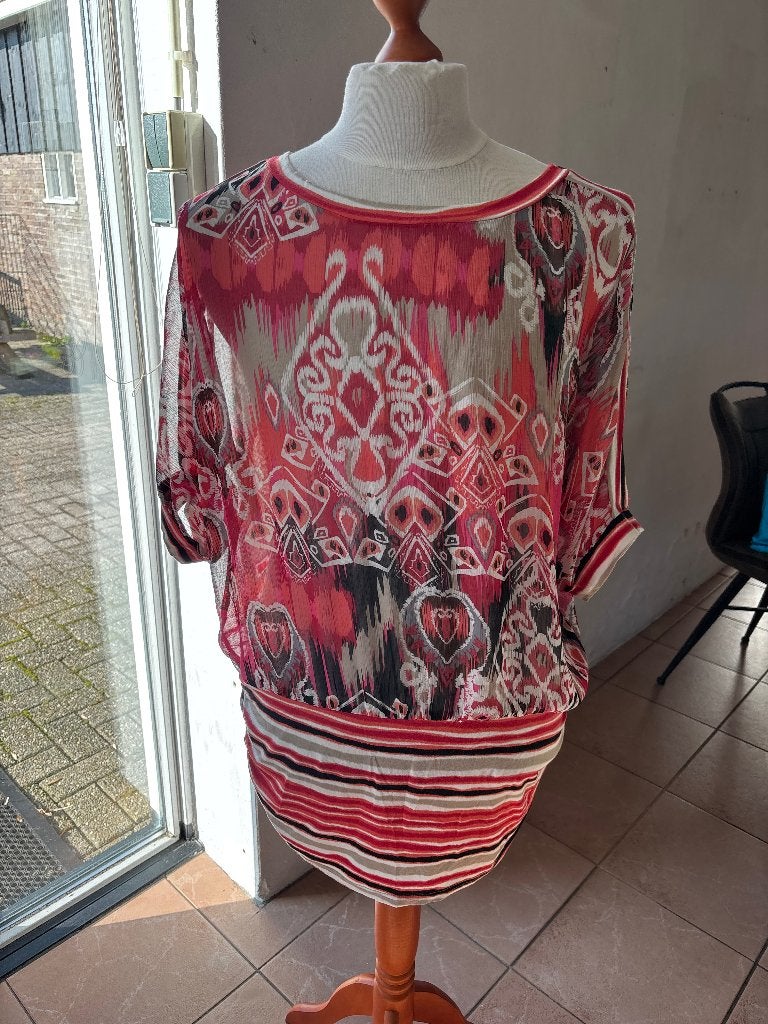 Grote maten, Kleding | Dames, Roze, Miss Etam, Gedragen, Shirt of Top