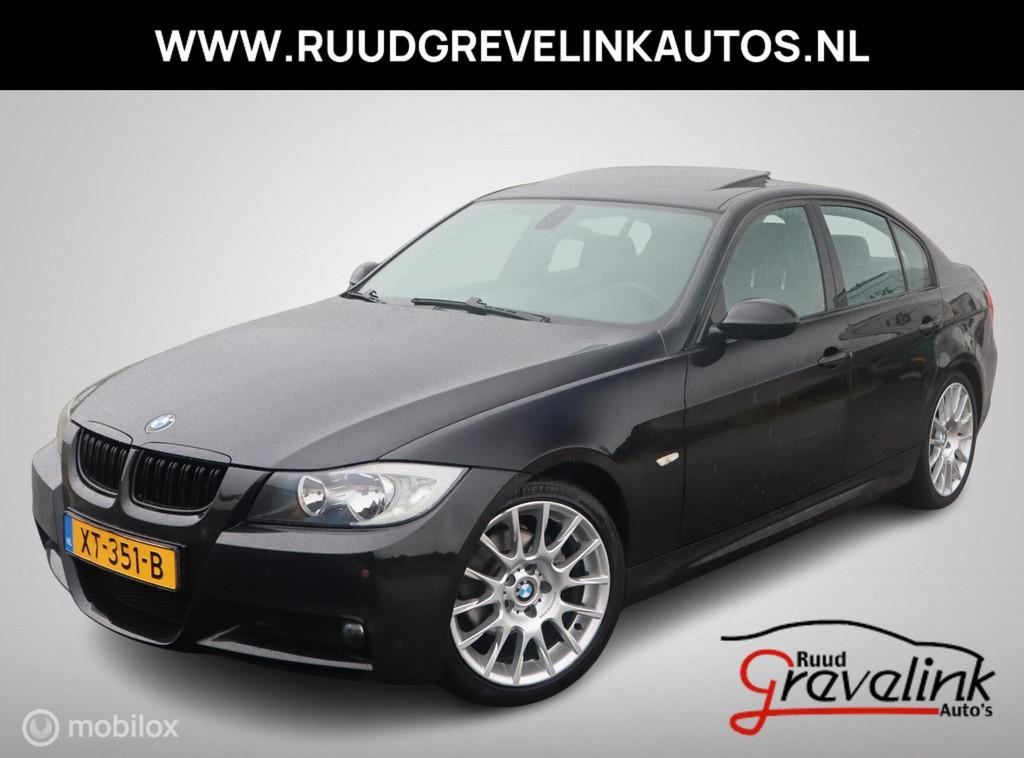 BMW 3-serie 320si 173 PK H6 Zeldzaam – Een collectors item, Auto's, BMW, Gebruikt, Zwart, 4 cilinders, Alcantara