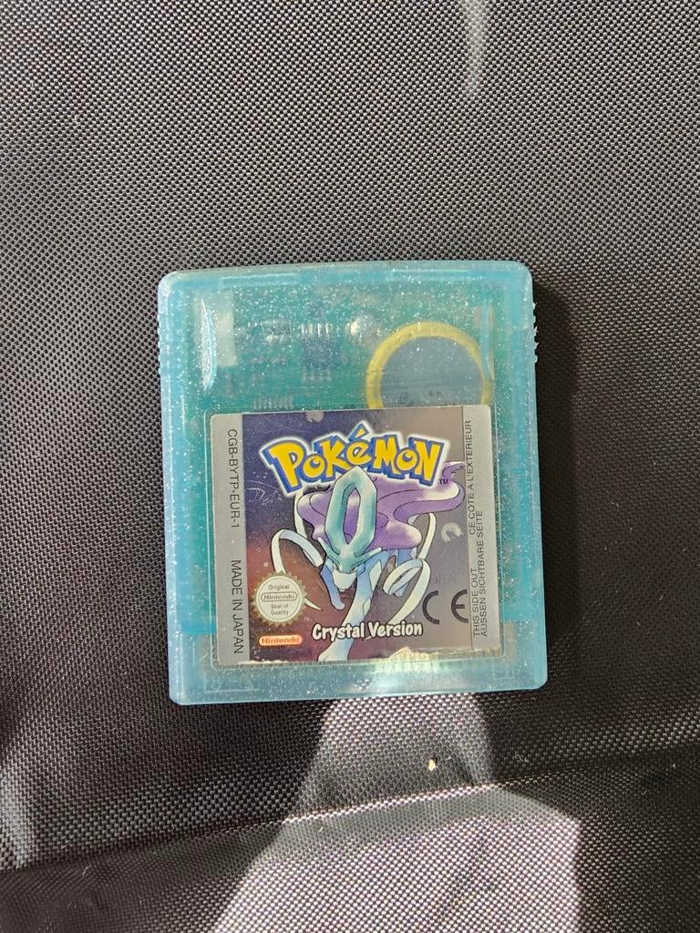 Pokémon Crystal Version Game Boy Color, Nintendo, Gebruikt, 1 speler, Role Playing Game (Rpg)