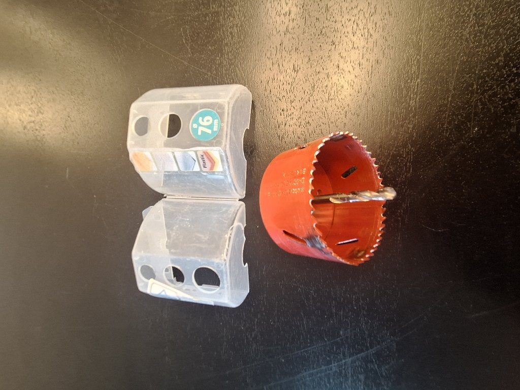 Gatenzaag diameter 76mm, Ophalen, Gebruikt, Overige typen, Overige merken