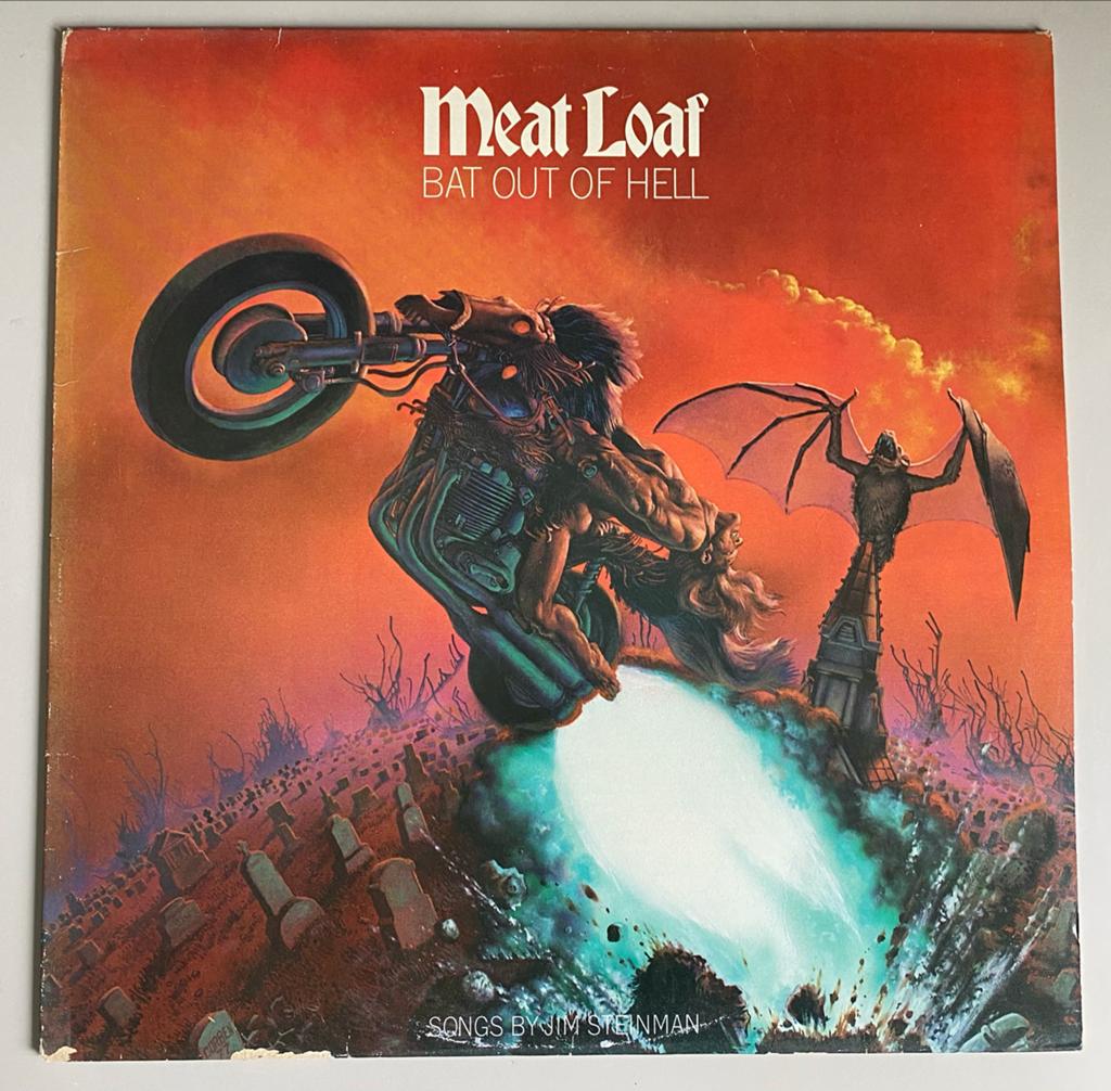 Meat Loaf - Bat Out of Hell (LP, 1977), Cd's en Dvd's, Vinyl | Pop, Ophalen, Gebruikt, 12 inch