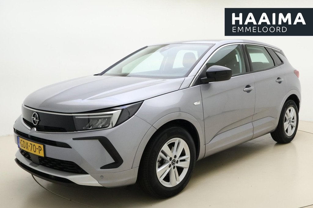 Opel Grandland 1.2 Turbo 130Pk GS Light | Climate control |, Auto's, Opel, Stof, Gebruikt, Euro 6, Handgeschakeld