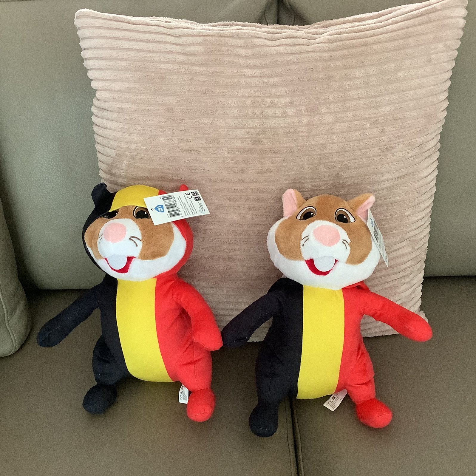2 Hamsterknuffels  De Rode Duivels  AH .per stuk €15.00, Ophalen of Verzenden, Nieuw, Overige typen