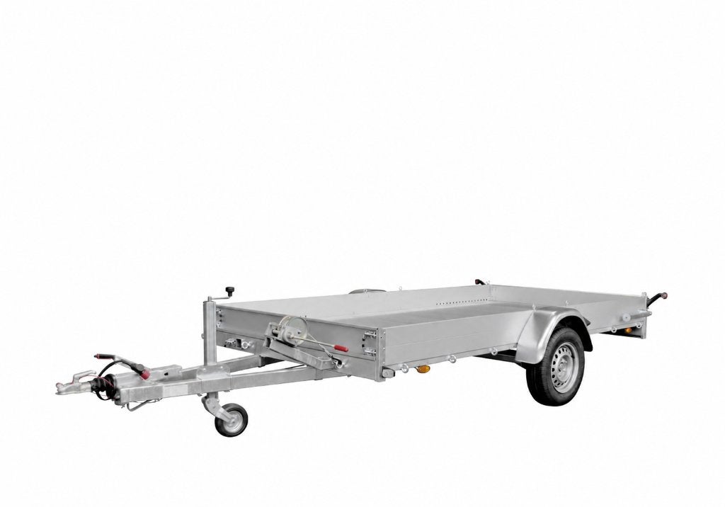 Te huur: autotransporter of auto aanhanger Zonder BE, Ophalen, Nieuw