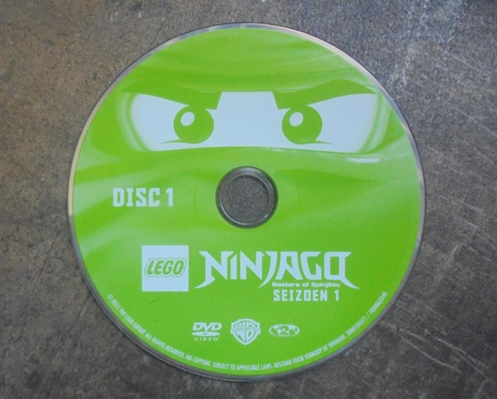 Lego DVD Ninjago Masters Of Spinjitzu 1 (zie foto's), Cd's en Dvd's, Dvd's | Tekenfilms en Animatie, Gebruikt, Tekenfilm, Overige soorten