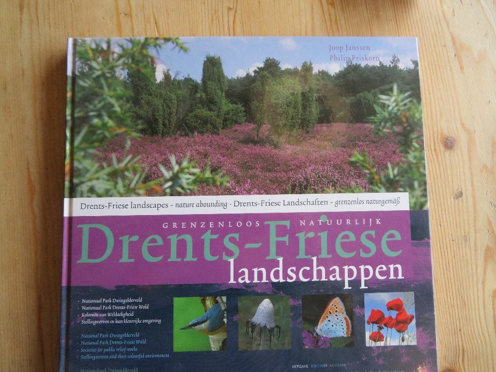 Boek Drents-Friese Landschappen Hard Cover, Bloemen, Planten en Bomen, Joop Janssen en Philip Friskorn, Ophalen of Verzenden, Zo goed als nieuw