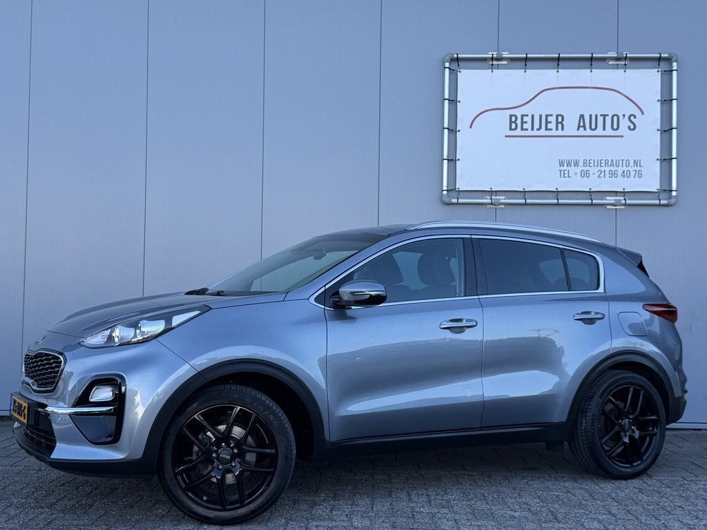 Kia Sportage 1.6 GDI DynamicLine Carplay/Trekhaak/19inch., Voorwielaandrijving, Stof, Gebruikt, 4 cilinders