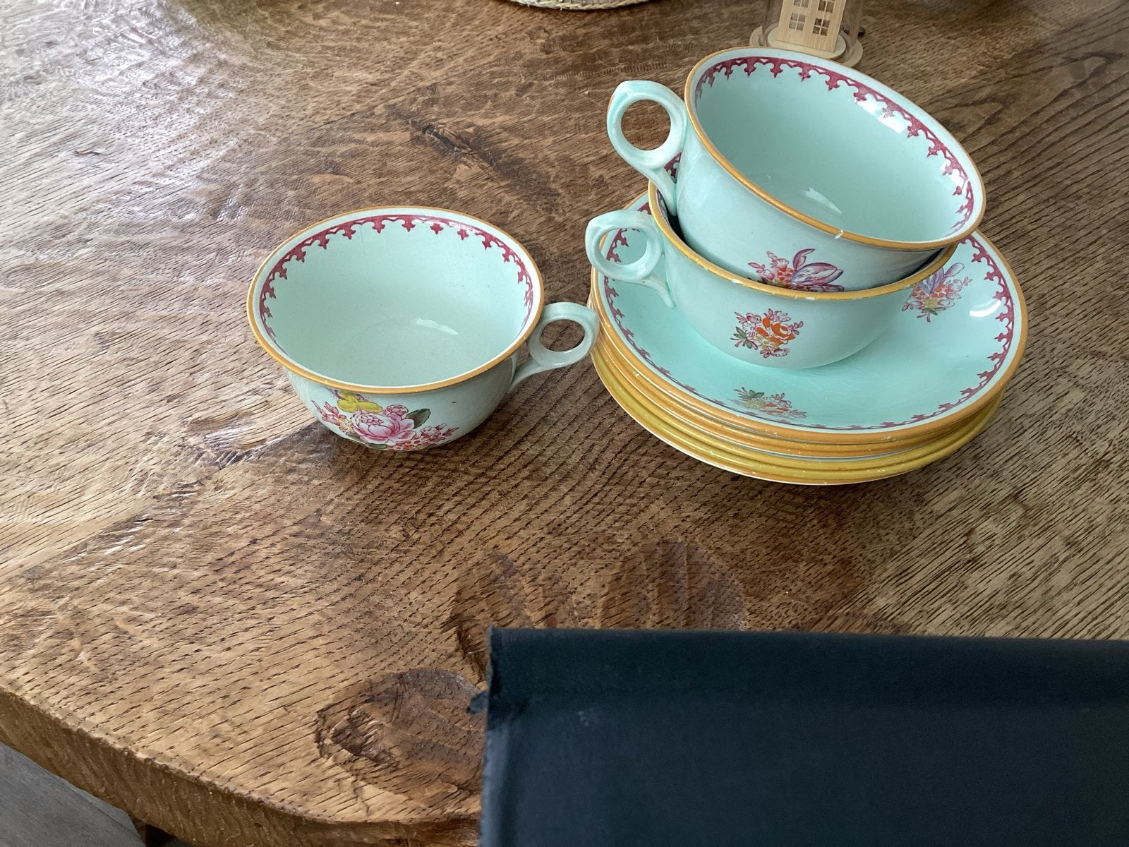 Vintage Adams Calyx Ware Chelsea Spray kop en schotel set, Ophalen
