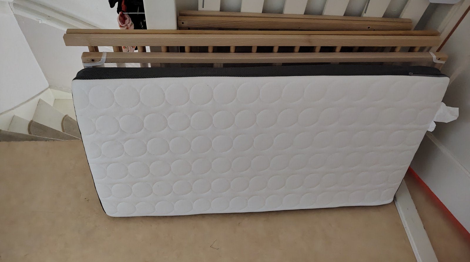 Babybed+matras ikea, Kinderen en Baby's, Babywiegjes en Ledikanten, Ophalen, Gebruikt, Ledikant