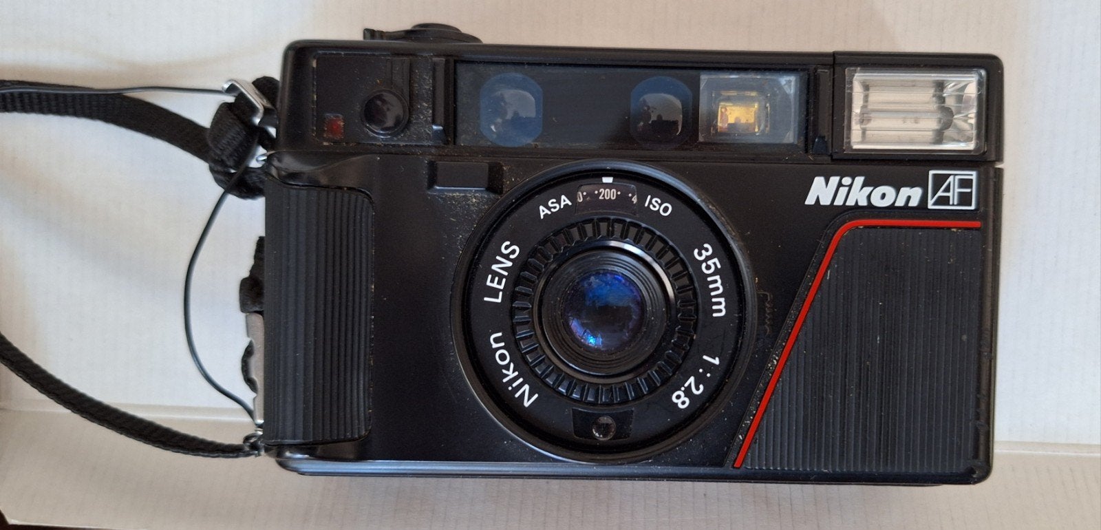 Nikon L35 AF analoge camera, Ophalen of Verzenden, Compact, Nikon