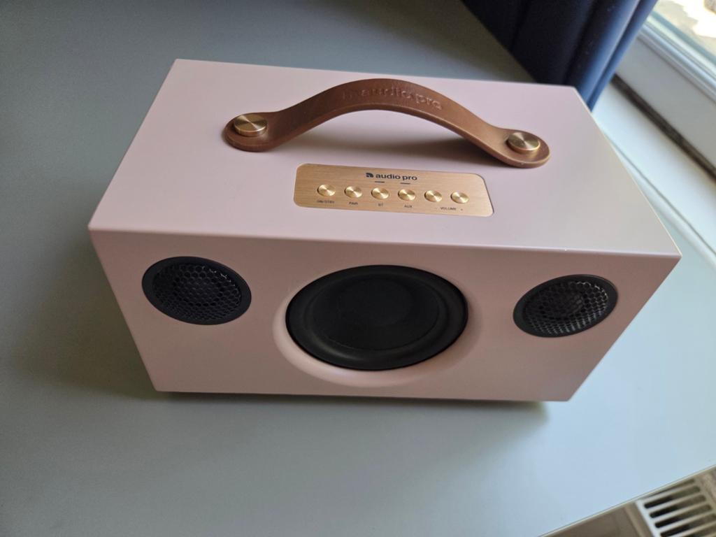 Audio Pro Addon T3 Draagbare Bluetooth Speaker Roze, Overige merken, Overige typen, Ophalen of Verzenden, Zo goed als nieuw