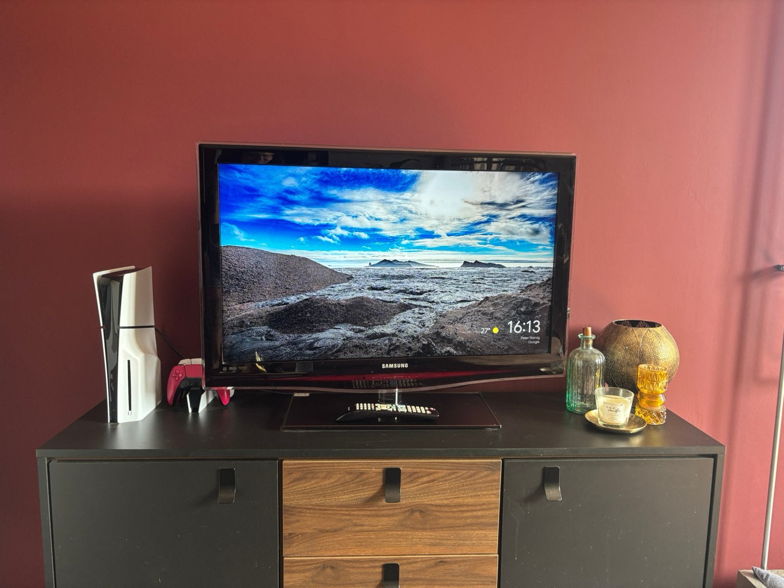 Samsung TV 37 inch Full HD, Audio, Tv en Foto, Televisies, Ophalen, Gebruikt, LCD, 80 tot 100 cm