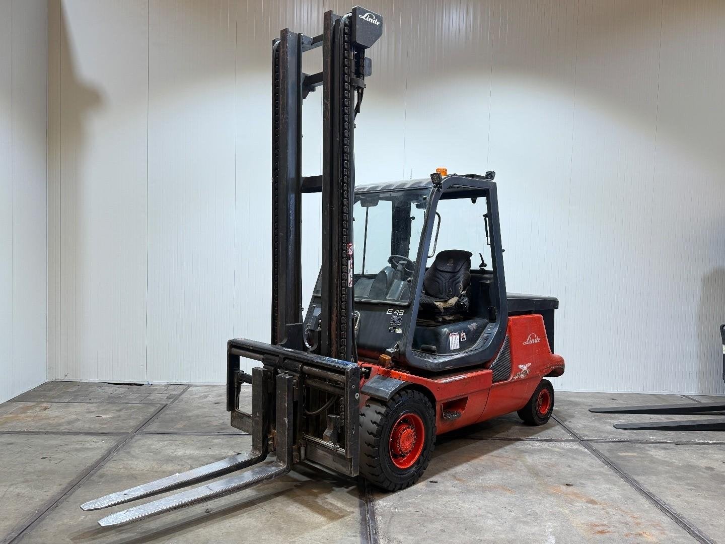 Linde E48 Vorkversteller [[ACCU 2023!]] 4800kg Sideshift HL1