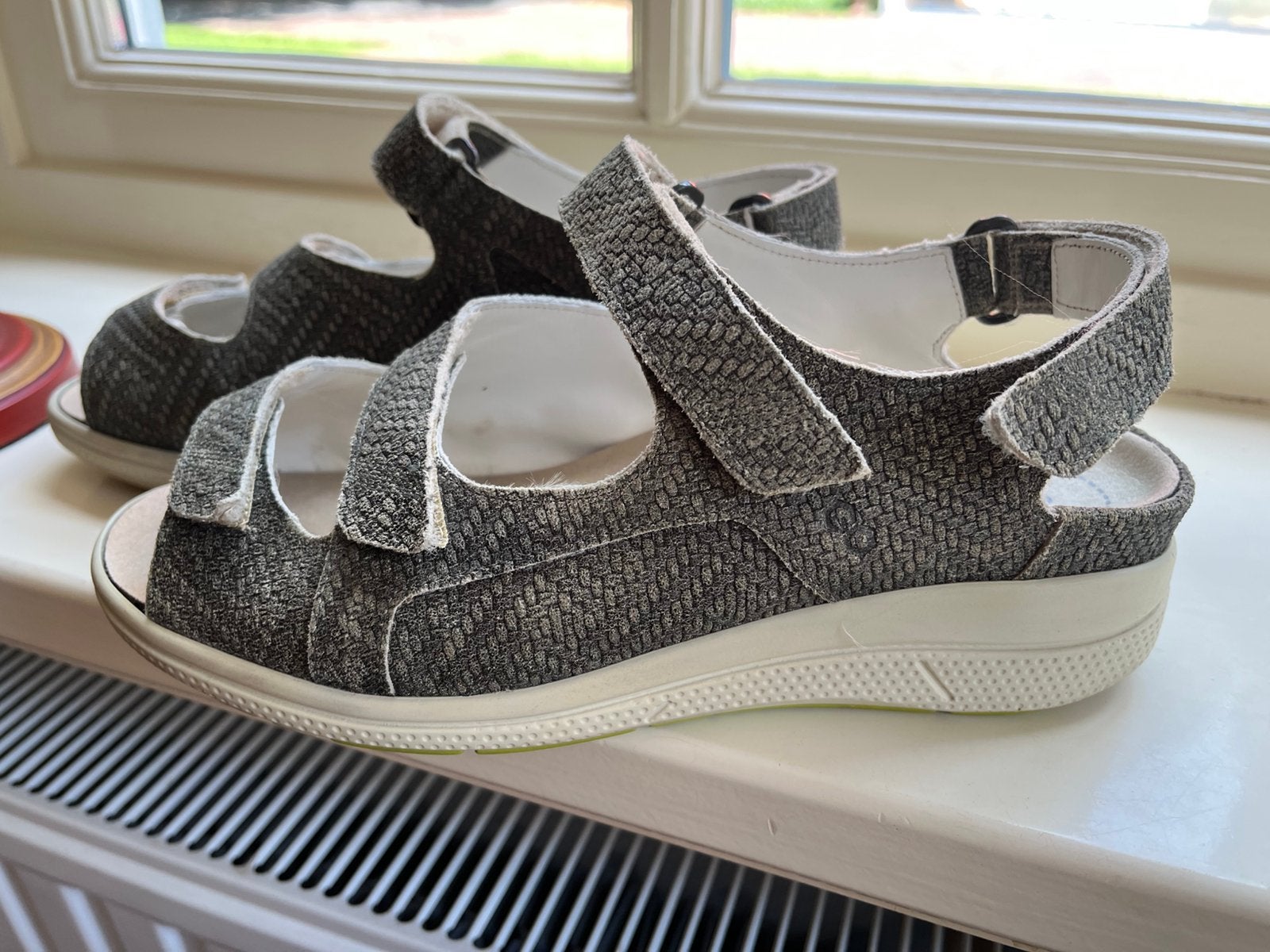 Durea Go sandalen maat 38 maat 5 wijdte K, Kleding | Dames, Schoenen, Overige kleuren, Zo goed als nieuw, Sandalen of Muiltjes