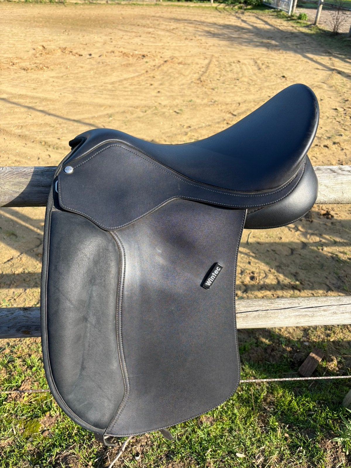Wintec Wide 500 dressuur 17.5 inch, Dieren en Toebehoren, Ophalen, L (17.5 inch), Dressuur, Wintec