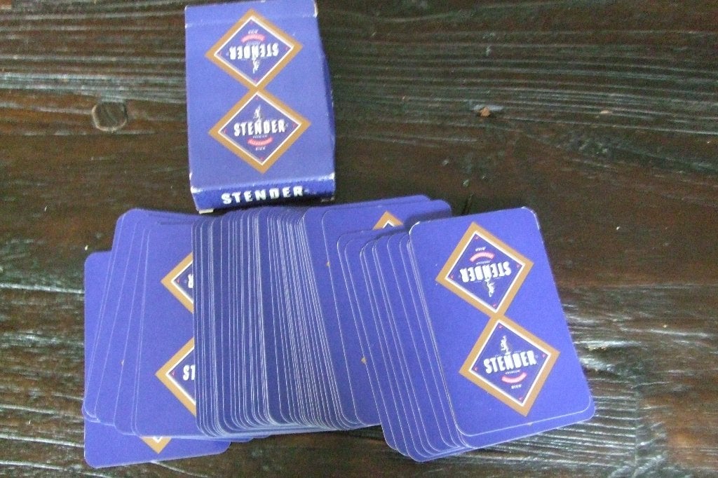 Stender bier speelkaarten (nr.1) 55-krt, Ophalen of Verzenden, Nieuw, Overige typen, Overige merken