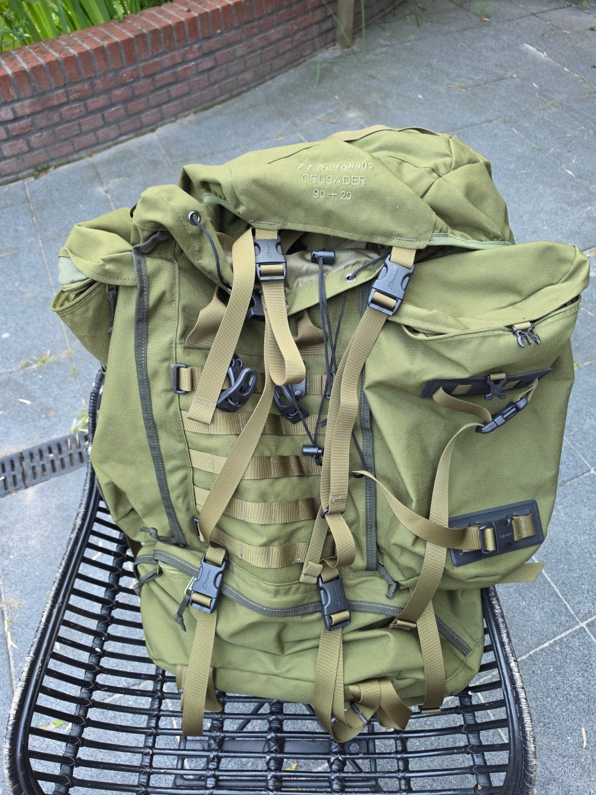 Berghaus Crusader 90 + 20 Rugzak  licht gebruikt, Overige merken, 40 cm of meer, Ophalen of Verzenden, Zo goed als nieuw
