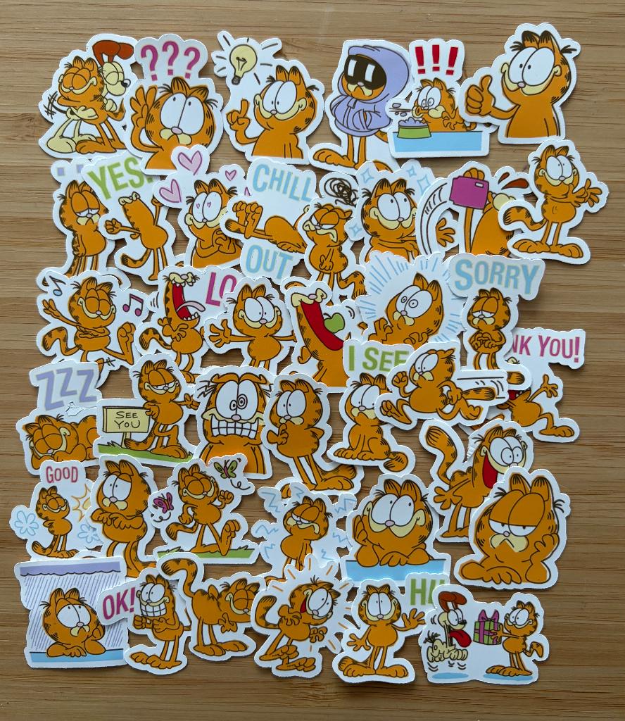 Garfield stickers, Verzenden, Nieuw, Meerdere stickers
