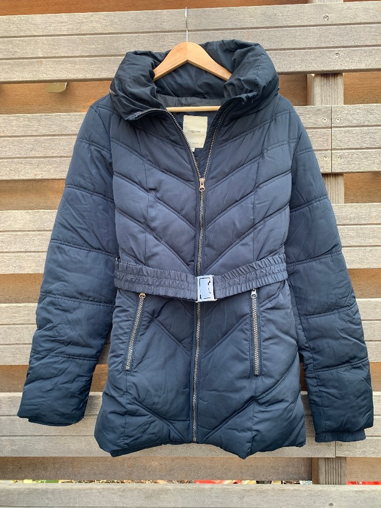 Positie winterjas, Noppies maat L, Kleding | Dames, Blauw, Maat 42/44 (L), Ophalen of Verzenden, Zo goed als nieuw
