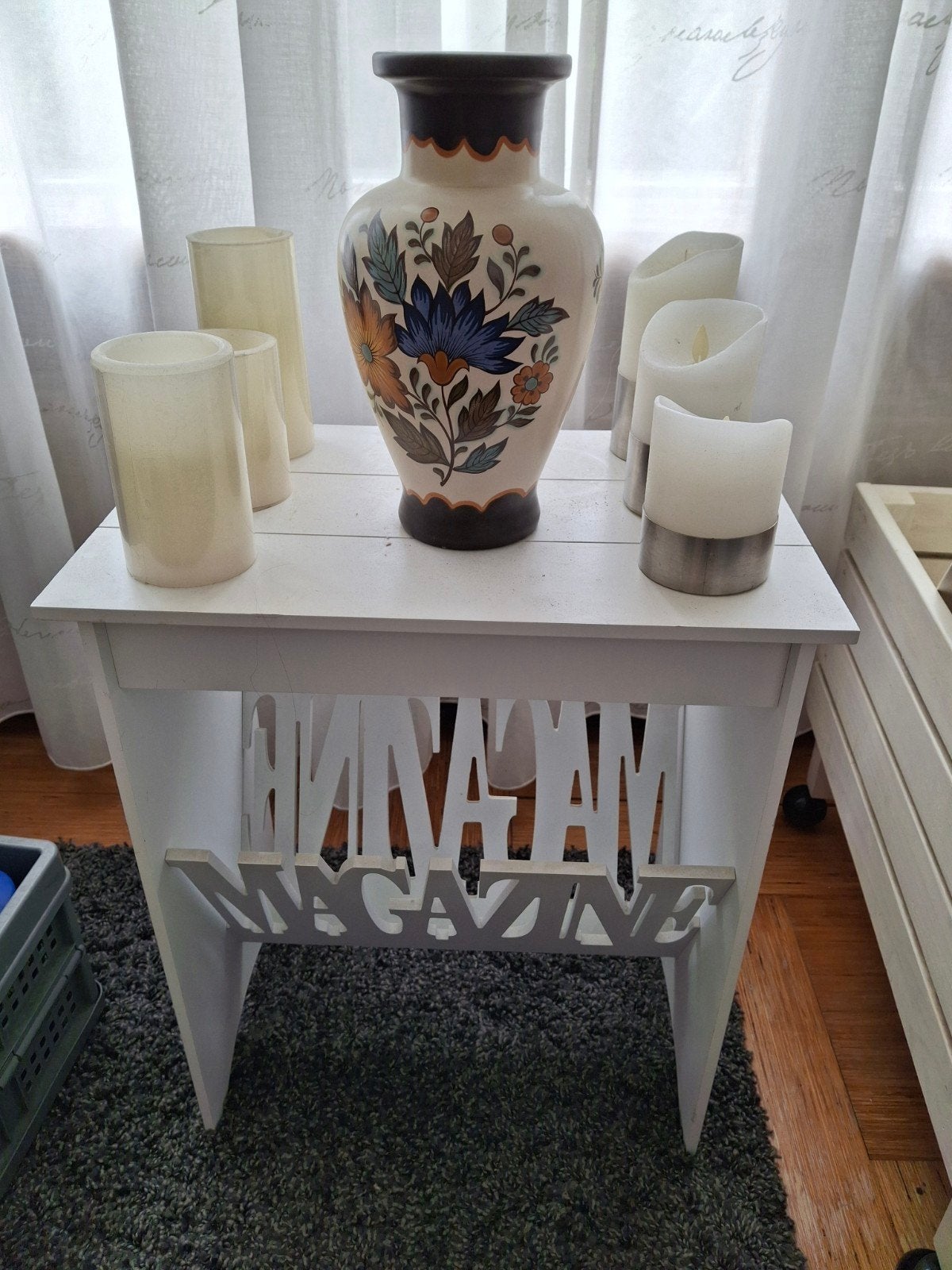 Prachtige Flora Gouda Plateel vaas - Handwerk, Ophalen
