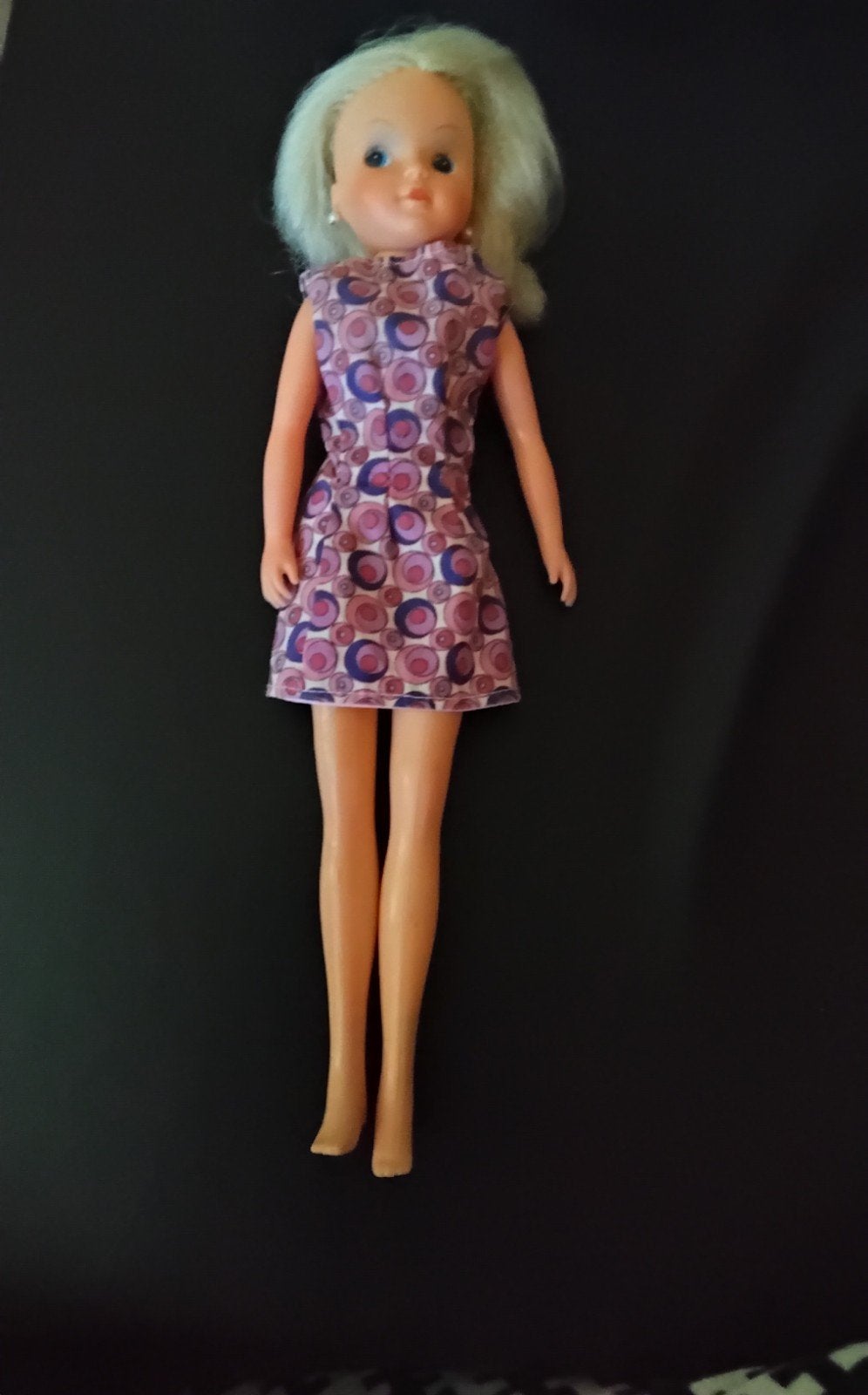 Vintage Fleur Barbie pop met blond haar en jurk, Ophalen of Verzenden, Gebruikt, Barbie