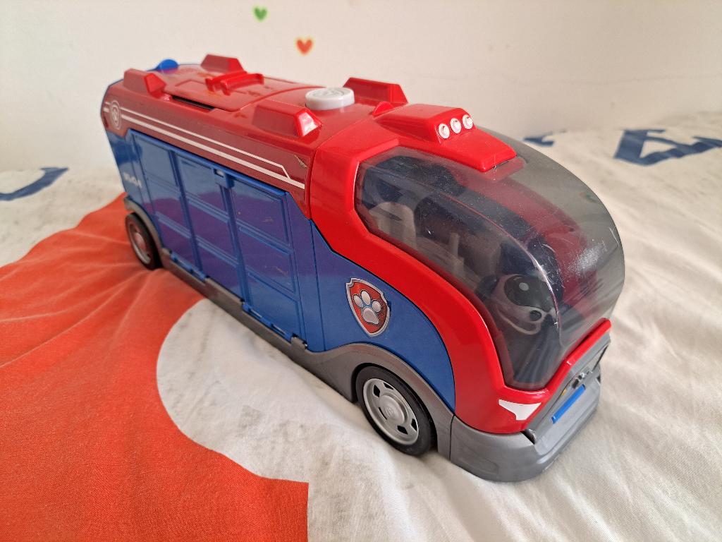 Paw Patrol Mission Cruiser (inc. pop up scherm), Kinderen en Baby's, Ophalen of Verzenden, Zo goed als nieuw