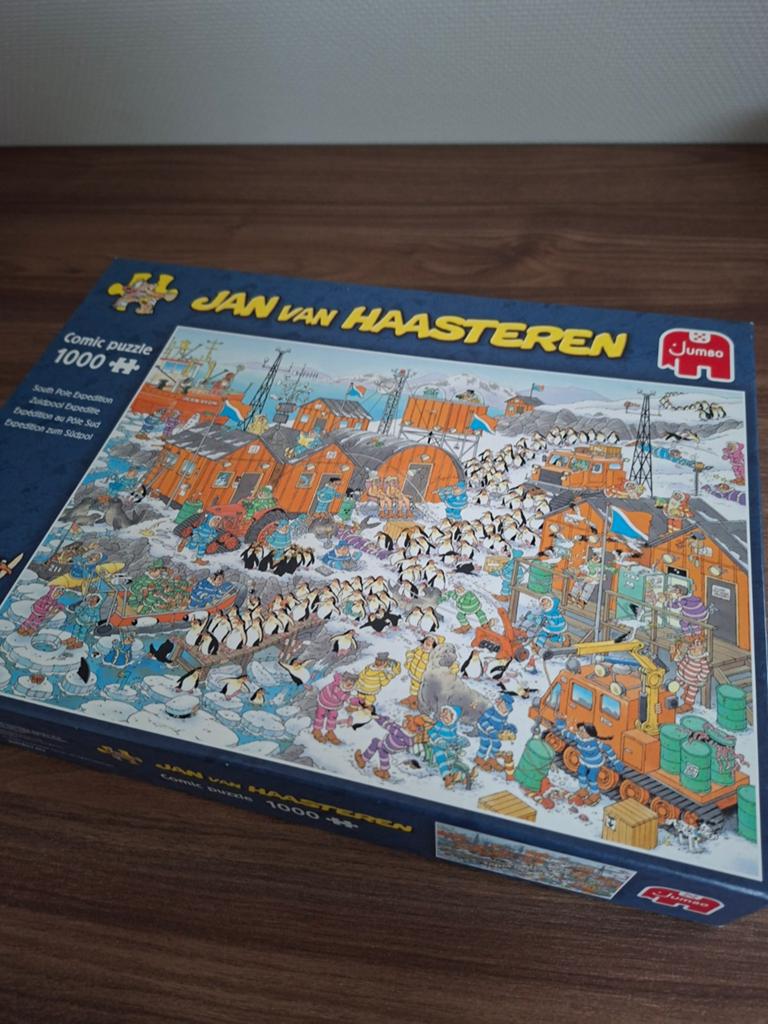 Jan van Haasteren - Zuidpool expeditie, Hobby en Vrije tijd, Denksport en Puzzels, Ophalen of Verzenden, 500 t/m 1500 stukjes
