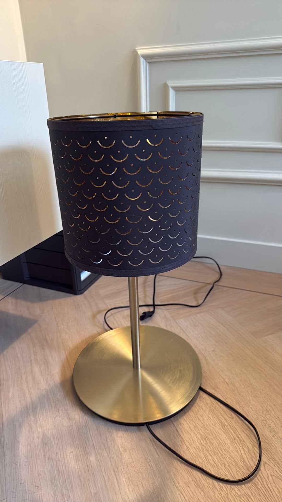 Ikea tafellamp, Ophalen of Verzenden, Zo goed als nieuw, Metaal, 50 tot 75 cm