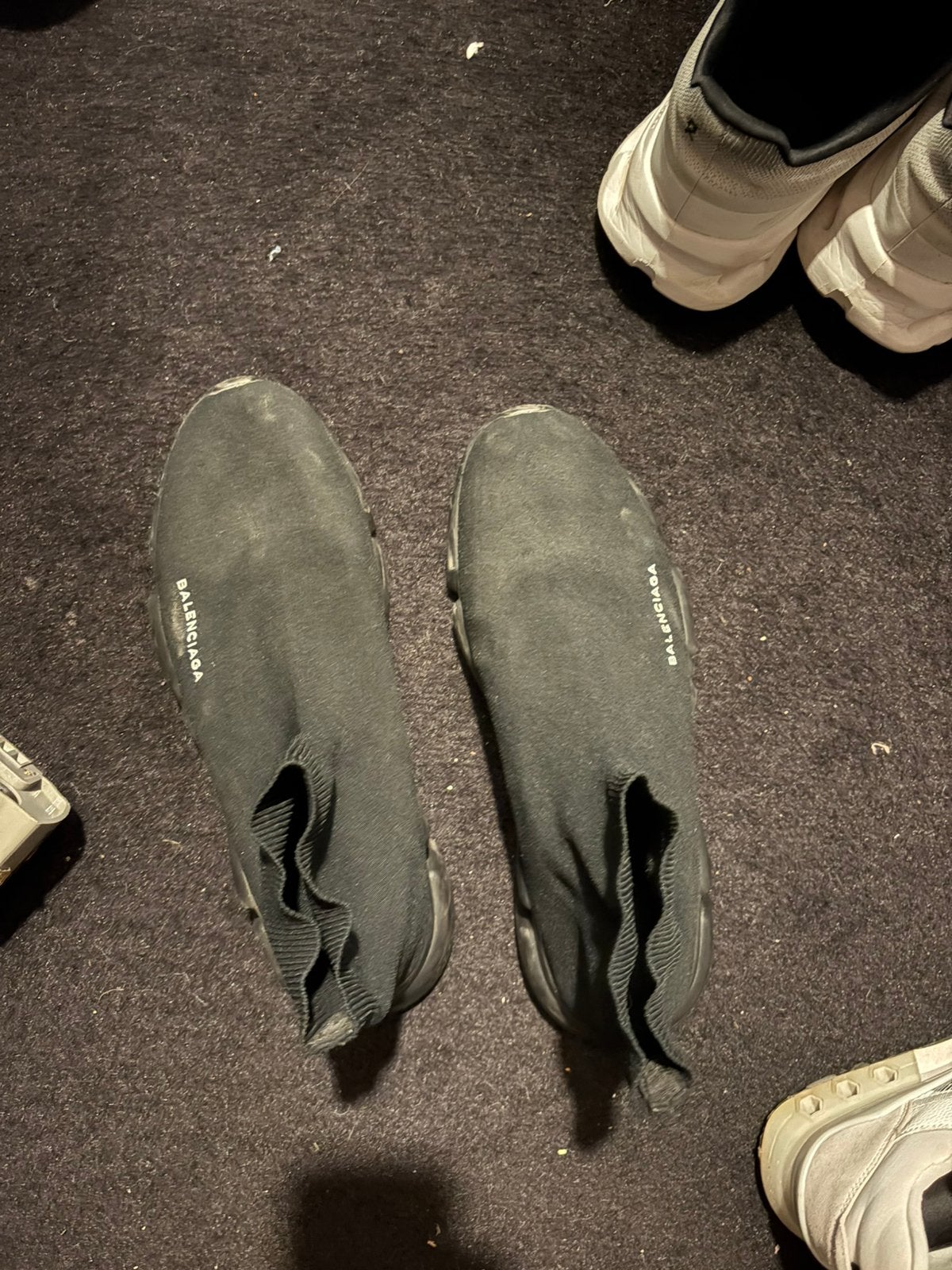 Balenciaga sokken, Ophalen of Verzenden, Zo goed als nieuw, Zwart