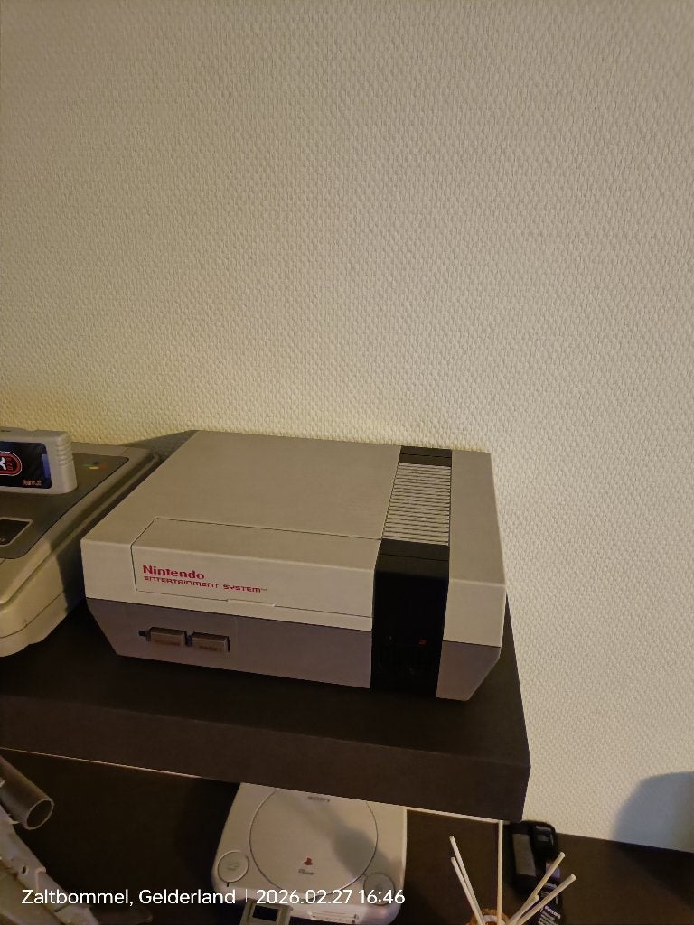 Nintendo entertainment system, Spelcomputers en Games, Ophalen of Verzenden, Gebruikt, Met 1 controller, Met games