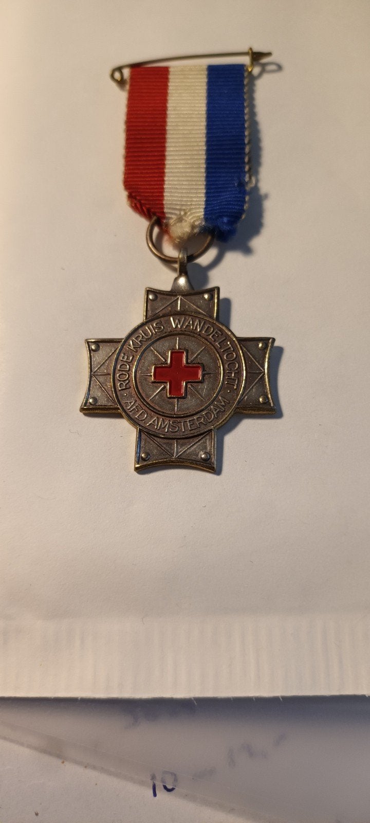 Rode Kruis Wandelmedaille Amsterdam, Postzegels en Munten, Ophalen of Verzenden, Overige materialen, Nederland