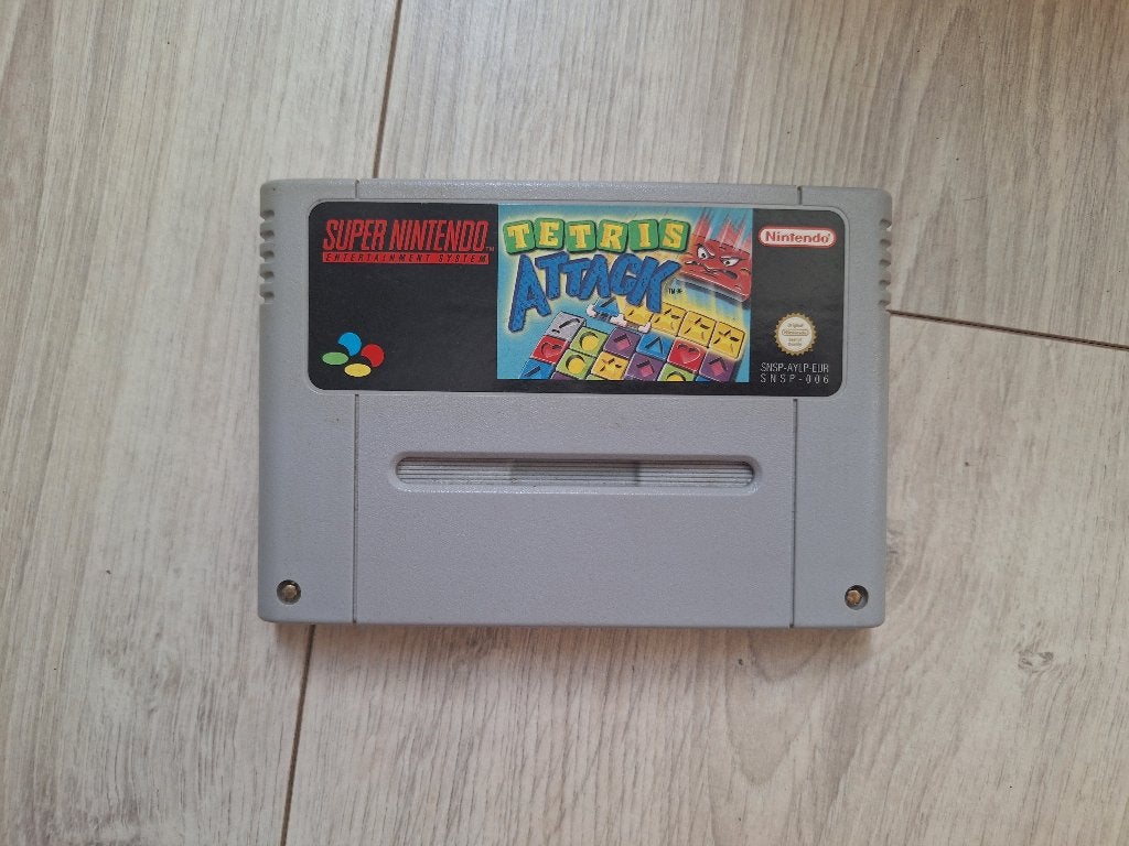 Tetris Attack voor de Super Nintendo (SNES), Puzzel en Educatief, 2 spelers, Eén computer, Ophalen of Verzenden