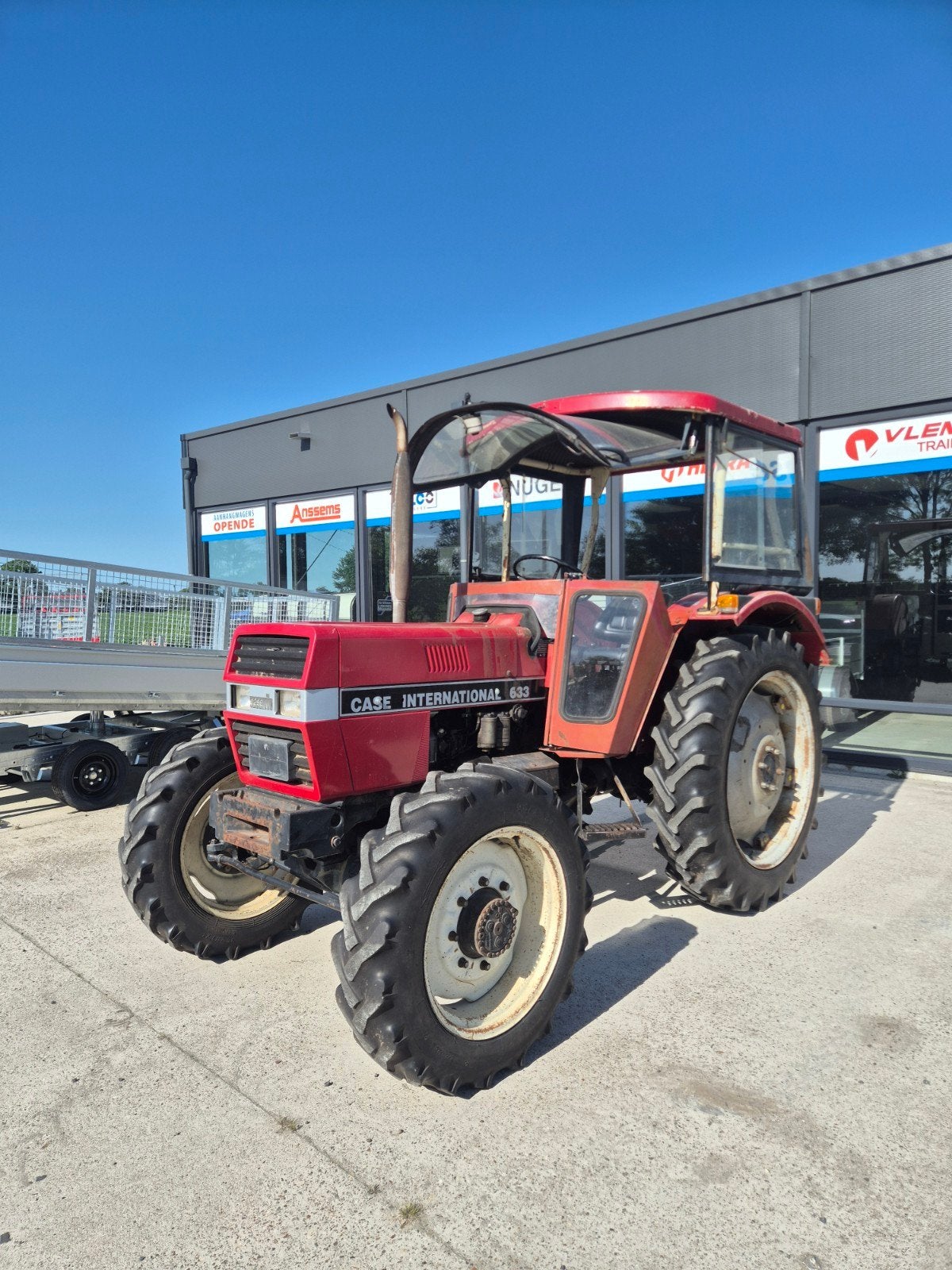 International IHC Case 633 4x4 Gereviseerde Motor/koppeling, Ophalen, Gebruikt, Tot 80 Pk, Case IH