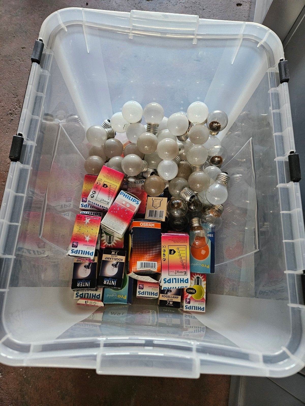 Prikkabel lampjes wit en gekleurde, Ophalen, Gebruikt, Kunststof, Overige typen