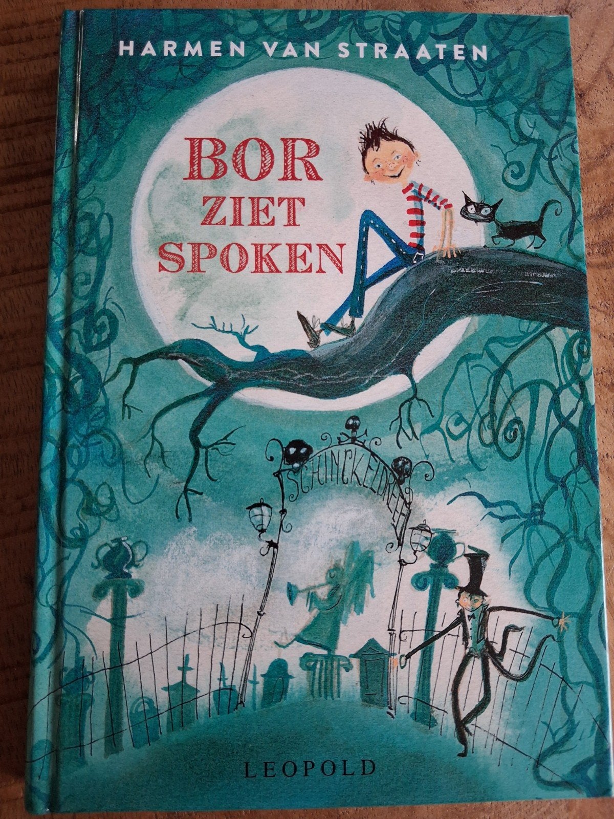 Bor Ziet Spoken - Harmen van Straaten (Kinderboek), Boeken, Ophalen of Verzenden, Zo goed als nieuw, Harmen van Straaten, Fictie