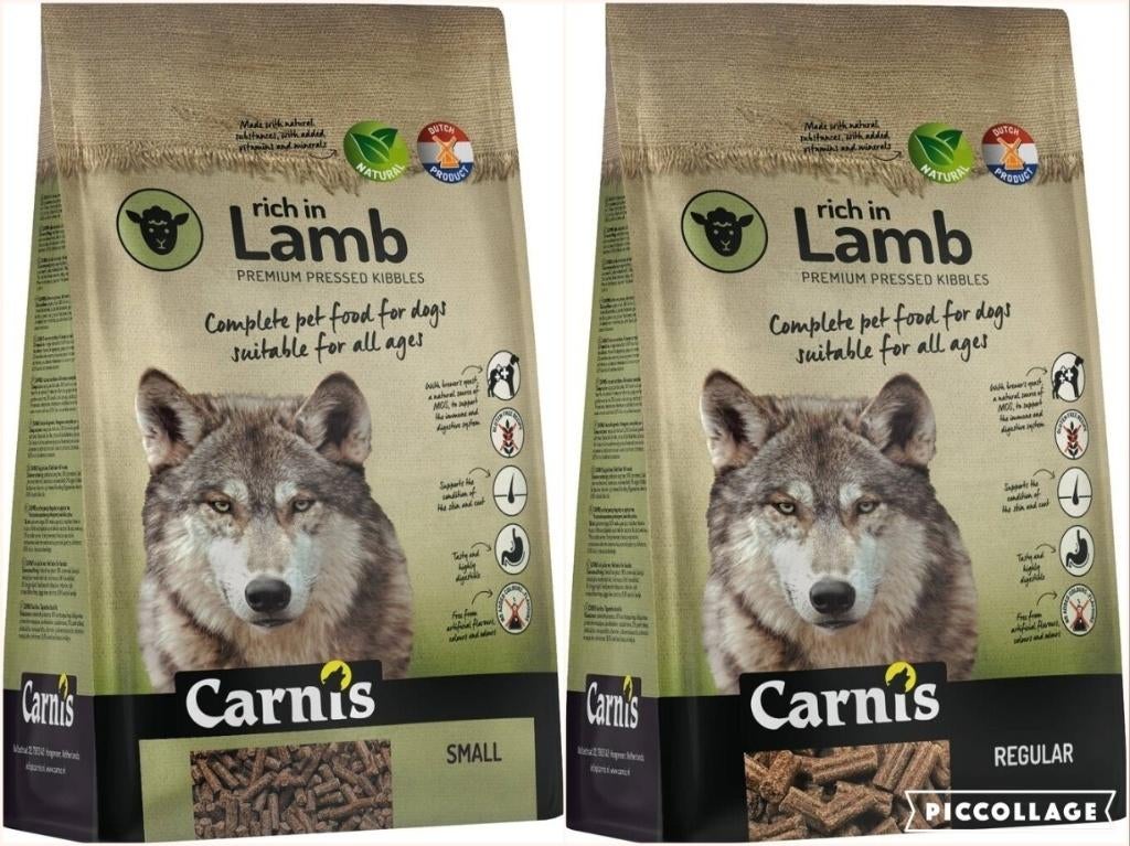 ACTIE Carnis Regular of Small LAM 2x 12,5 kg €122,00, Dieren en Toebehoren, Ophalen of Verzenden, Hond