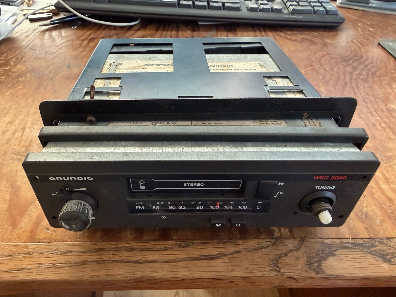 Grundig WKC 2040 Autoradio, Ophalen of Verzenden, Gebruikt