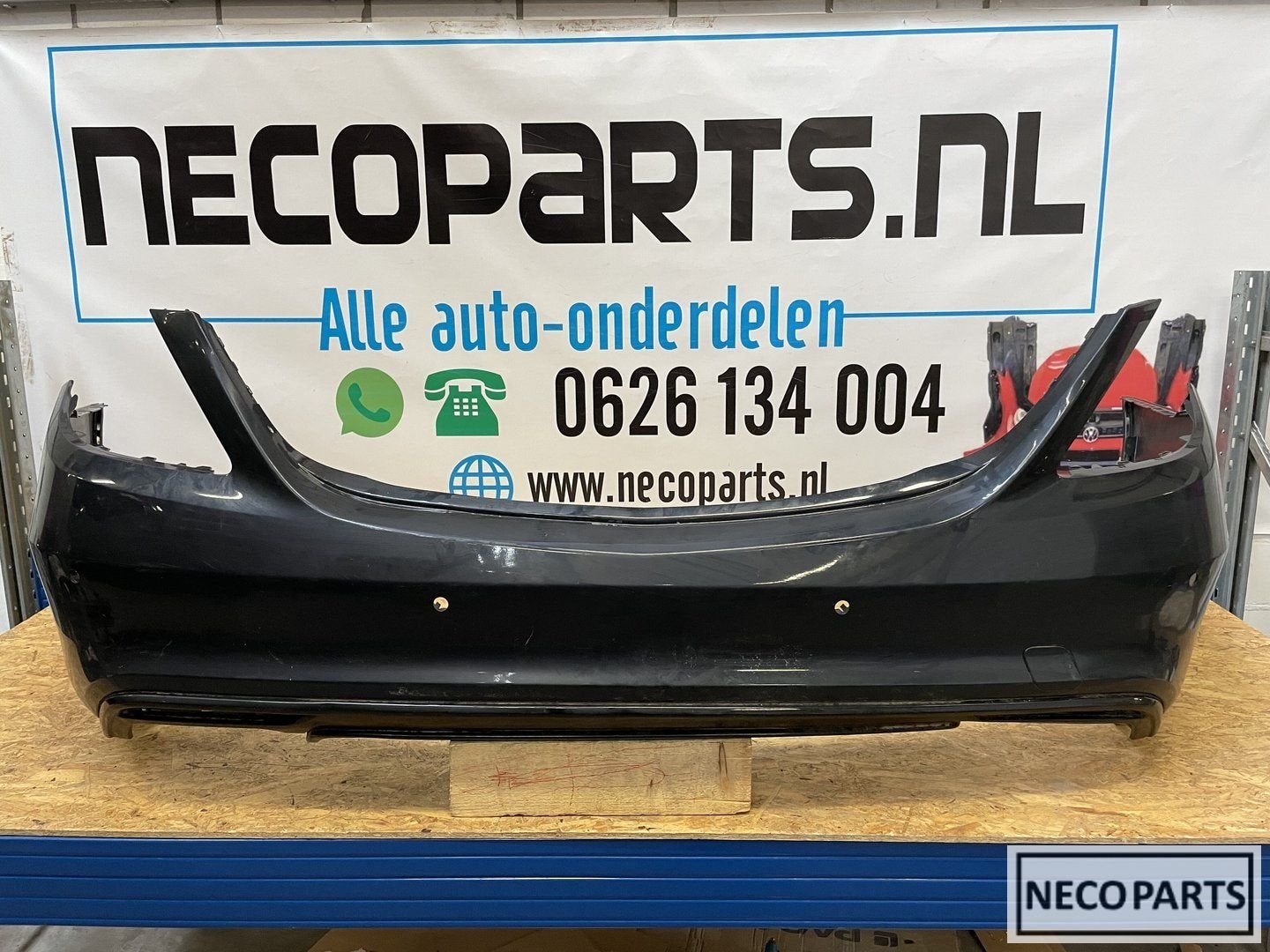 S KLASSE W222 AMG BUMPER ACHTERBUMPER A2228851525, Gebruikt, -, -, Ophalen of Verzenden