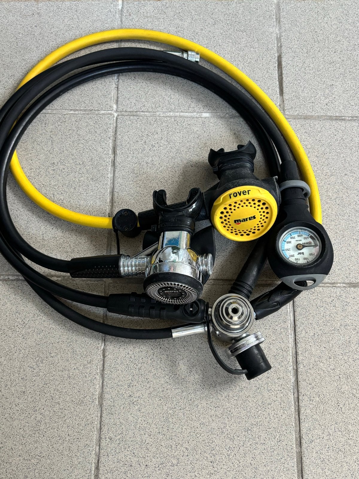 Mares Rover en Proton Metal Duikregulator Set, Ophalen of Verzenden, Gebruikt, Overige typen