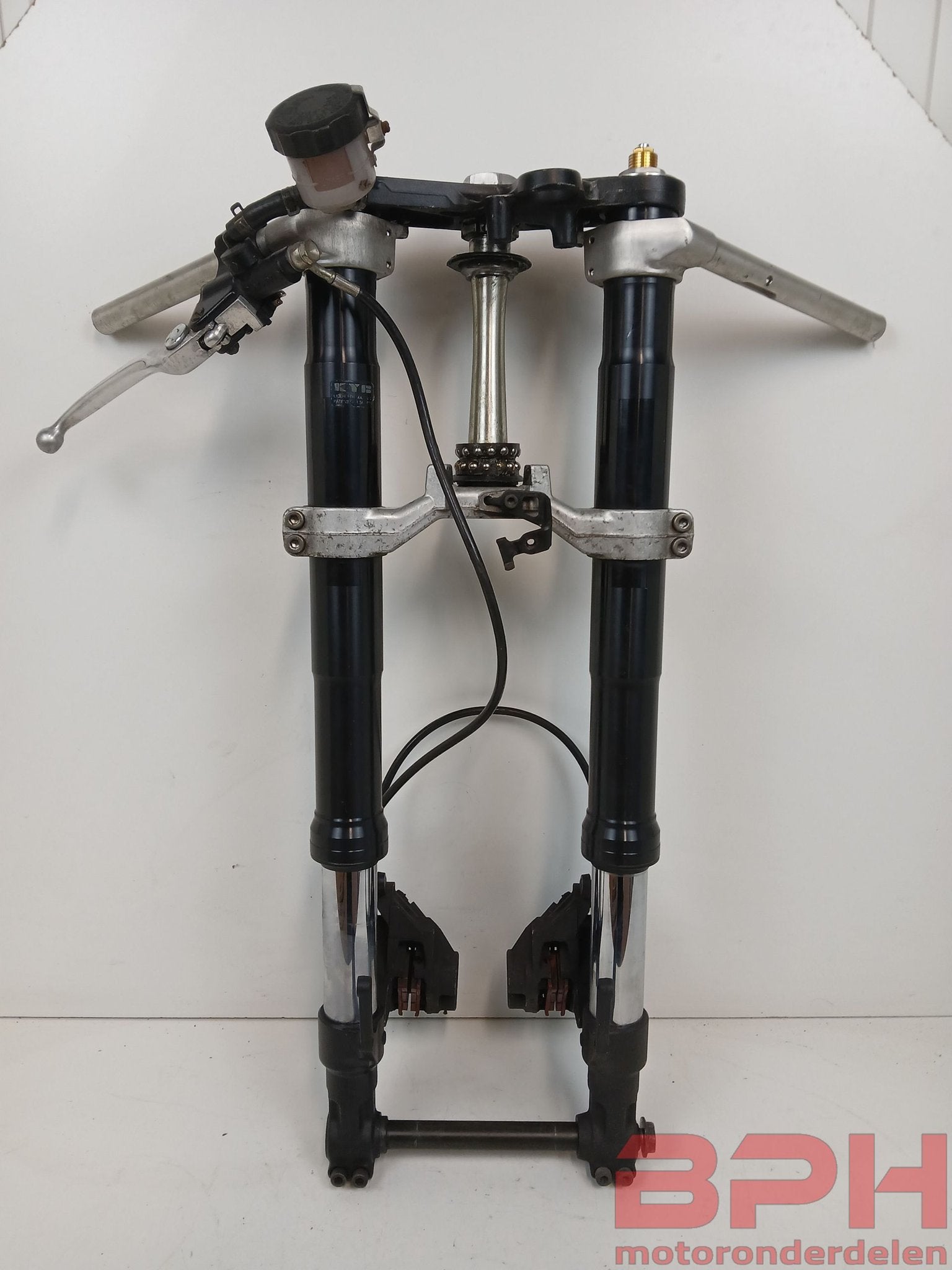 Upside down caferacer voorvork Yamaha YZF R1 2002 - 2003 RN0, Gebruikt, -, -, Ophalen of Verzenden